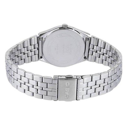 Orologio da uomo Casio Standard Analogico in acciaio inossidabile con quadrante turchese al quarzo MTP-B145D-2A1 ricondizionato