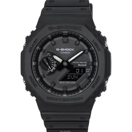 Orologio Casio G-Shock Smartphone Link ricondizionato analogico digitale cinturino in resina quadrante nero solare GA-B2100-1A1 200M da uomo