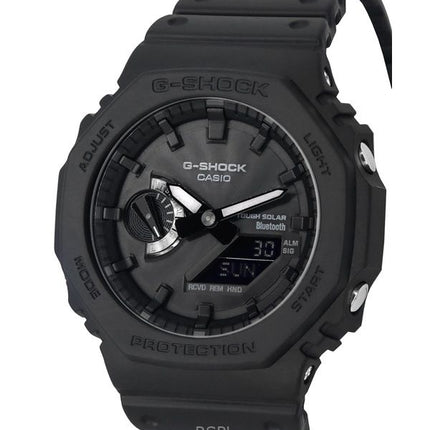 Orologio Casio G-Shock Smartphone Link ricondizionato analogico digitale cinturino in resina quadrante nero solare GA-B2100-1A1 200M da uomo