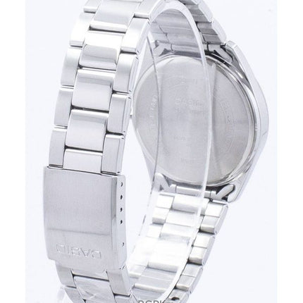 Orologio da uomo Casio Analogico in acciaio inossidabile con quadrante bianco al quarzo MTP-1302D-7A1V ricondizionato