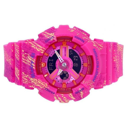 Orologio Casio Baby-G ricondizionato analogico digitale cinturino in resina quadrante multicolore al quarzo BA-110TX-4A 100M da donna