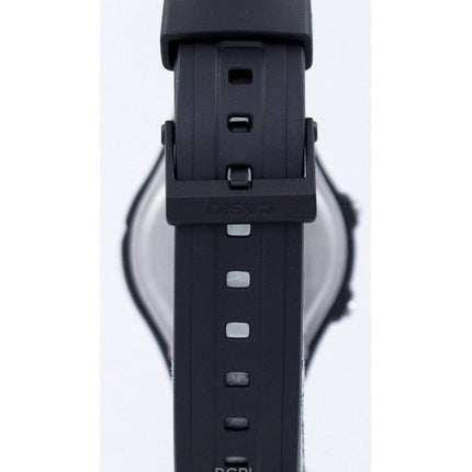 Orologio Casio analogico digitale ricondizionato con cinturino in resina e quadrante nero al quarzo AW-90H-9EVDF da uomo