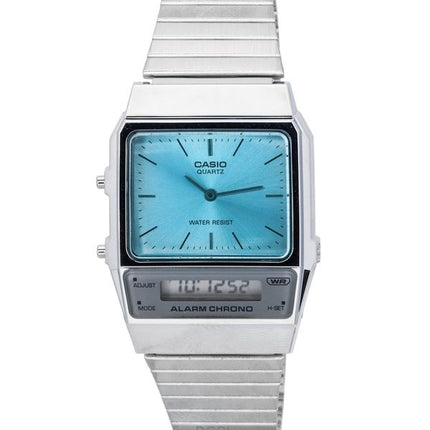 Orologio Casio Vintage Analogico Digitale Acciaio Inossidabile Quarzo AQ-800EC-2A Unisex Ricondizionato