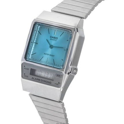 Orologio Casio Vintage Analogico Digitale Acciaio Inossidabile Quarzo AQ-800EC-2A Unisex Ricondizionato