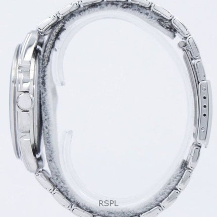 Orologio da uomo Casio Enticer Analogico in acciaio inossidabile con quadrante nero al quarzo MTP-1314D-1AVDF ricondizionato