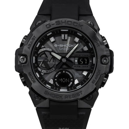 Orologio Casio G-Shock G-Steel Analogico Digitale Ricondizionato Cinturino in Resina Quadrante Nero Tough Solar GST-B400BB-1A 200M Uomo
