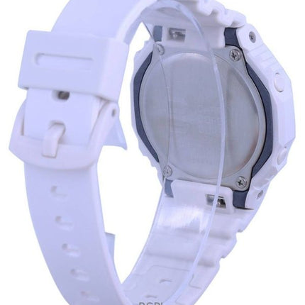 Orologio Casio G-Shock analogico digitale ricondizionato con cinturino in resina quadrante bianco al quarzo GMA-S2100-7A 200M da donna