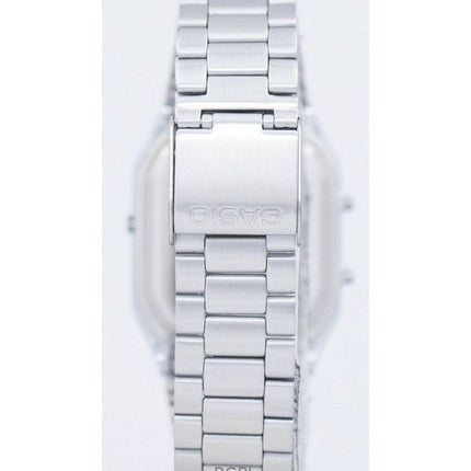 Orologio Casio Vintage Analogico Digitale Acciaio Inossidabile Quadrante Nero AQ-230A-1DHDF Unisex Ricondizionato