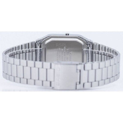 Orologio Casio Vintage Analogico Digitale Acciaio Inossidabile Quadrante Nero AQ-230A-1DHDF Unisex Ricondizionato