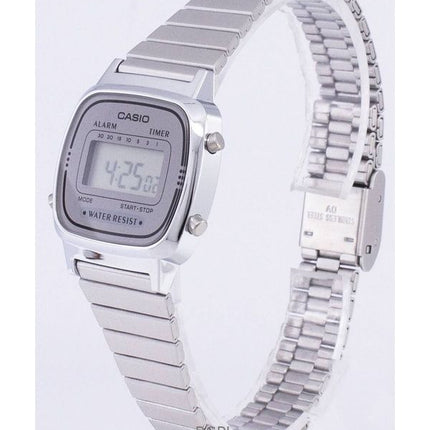 Orologio da donna Casio Digital Stainless Steel Quartz LA670WA-7DF ricondizionato