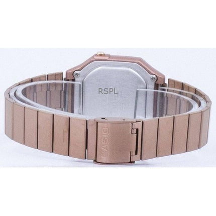Orologio Casio Vintage Digitale Oro Rosa Acciaio Inossidabile Quarzo B650WC-5A Unisex Ricondizionato