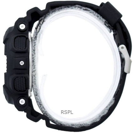 Orologio Casio G-Shock analogico digitale quadrante nero al quarzo GA-100-1A1 200M da uomo ricondizionato