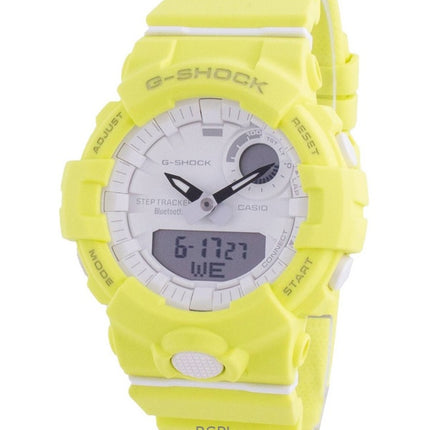 Orologio Casio G-Shock analogico digitale ricondizionato con cinturino in resina quadrante bianco al quarzo GMA-B800-9A 200M da uomo