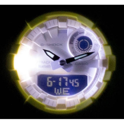 Orologio Casio G-Shock analogico digitale ricondizionato con cinturino in resina quadrante bianco al quarzo GMA-B800-9A 200M da uomo