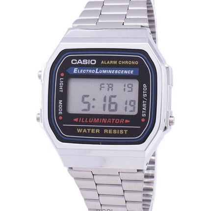 Orologio Casio Digitale in Acciaio Inox al Quarzo Ricondizionato A168WA-1WDF Unisex
