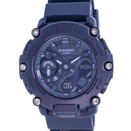 Orologio Casio G-Shock analogico digitale quadrante nero al quarzo GA-2200BB-1A 200M da uomo ricondizionato