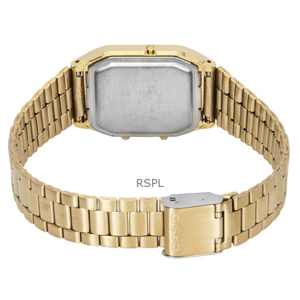 Orologio da uomo Casio Analog Digital Gold Dial Quartz AQ-230GA-9DMQYES ricondizionato
