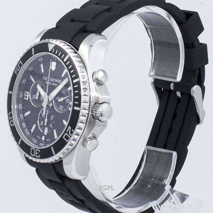 Victorinox Maverick Swiss Army Cronografo Tachymeter Quartz 241696 Orologio da uomo