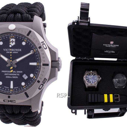 Victorinox Swiss Army INOX Professional Diver Titanium Anti-Magnetic 241812 Quartz 200M Orologio da uomo