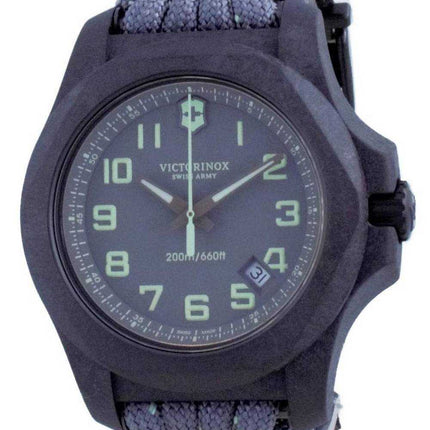 Orologio da uomo Victorinox INOX Carbon Grey Textile Diver al quarzo 241861 200MM