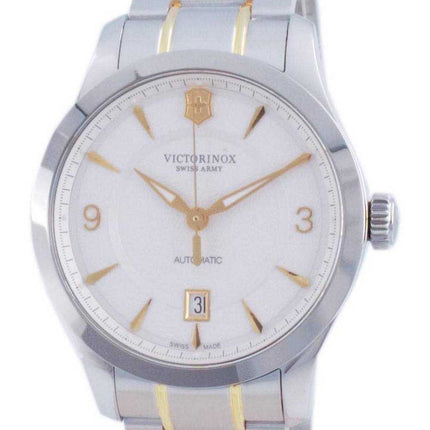 Victorinox Alliance Swiss Army White Dial Automatic 241874 100M Orologio da uomo