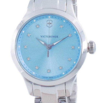 Victorinox Alliance XS Blue Dial Diamond Accents Quartz 241916 100M Orologio da donna