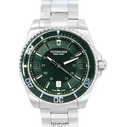 Orologio da uomo Victorinox Maverick quadrante verde al quarzo 241934 100M