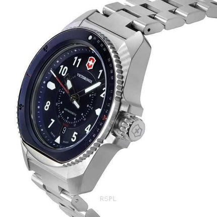 Orologio da uomo Victorinox Journey 1884 in acciaio inossidabile con quadrante blu al quarzo, subacqueo 241978 200M
