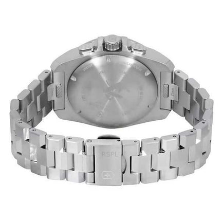 Victorinox Swiss Army INOX Cronografo Acciaio Inossidabile Quadrante Blu Quarzo Diver's 241985 200M Orologio da Uomo