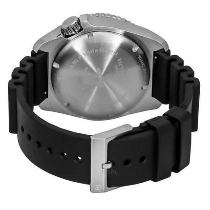 Orologio da uomo Victorinox Swiss Army Dive Pro cinturino in gomma quadrante nero automatico subacqueo 241994 300M