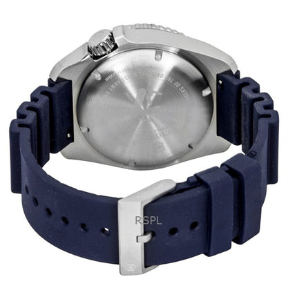 Orologio da uomo Victorinox Dive Pro con cinturino in gomma e quadrante blu opaco, automatico, subacqueo, 241995, 300 m