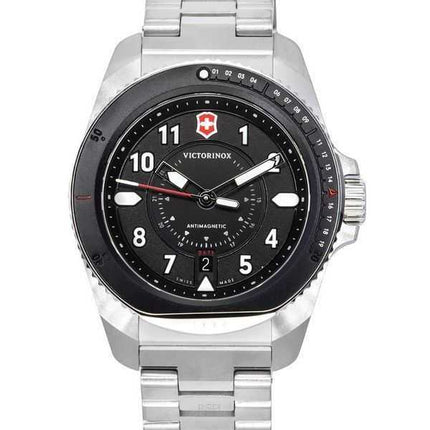 Orologio da uomo Victorinox Swiss Army Journey 1884 antimagnetico quadrante nero al quarzo Diver 242009 200M
