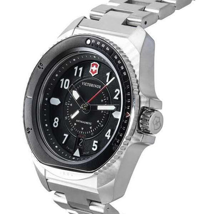 Orologio da uomo Victorinox Swiss Army Journey 1884 antimagnetico quadrante nero al quarzo Diver 242009 200M