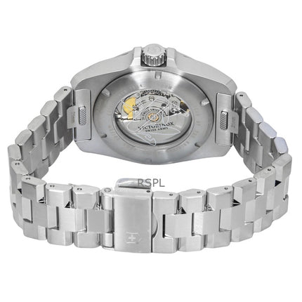 Orologio da uomo Victorinox INOX con quadrante blu in acciaio inossidabile, automatico 242020, 200 m