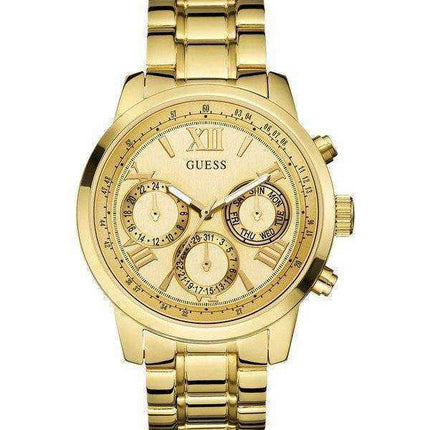 Guess Sunrise Multifunzione Tono d'oro Quartz W0330L1 Orologio da donna