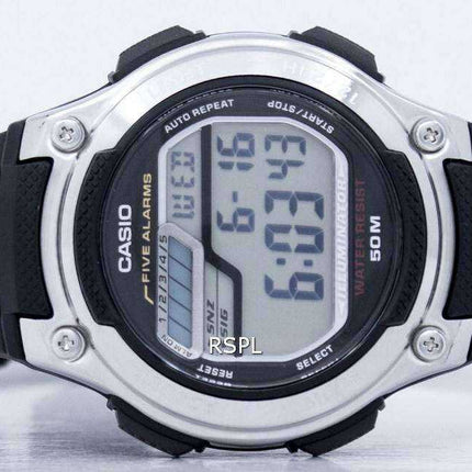 Orologio da uomo Casio Digital 5 Illuminatori W-212H-1AVDF W-212H-1AV