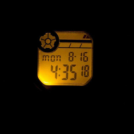 Orologio da uomo Casio Youth Digital 5 Alarms Illuminator W-213-2AVDF W213-2AVDF