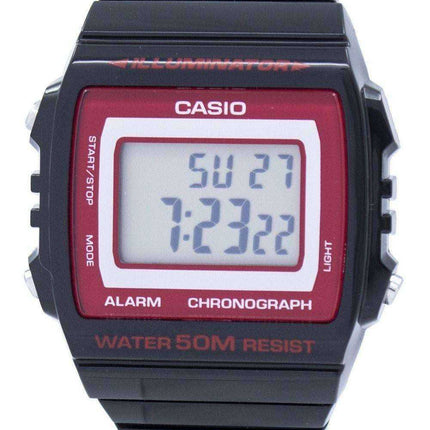Cronografo Casio Illuminator Alarm Digital W-215H-1A2VDF W215H-1A2VDF Orologio unisex