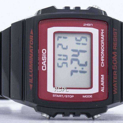 Cronografo Casio Illuminator Alarm Digital W-215H-1A2VDF W215H-1A2VDF Orologio unisex