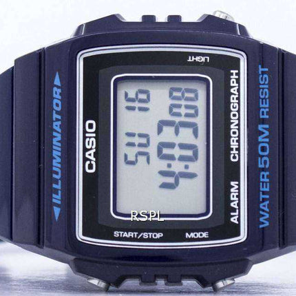 Casio Digital Alarm Chronograph W-215H-2AVDF W-215H-2AV Orologio unisex