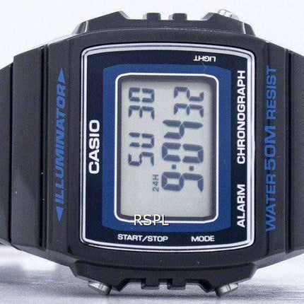Casio Illuminator Chronograph Alarm Digital W-215H-8AVDF W215H-8AVDF Orologio unisex