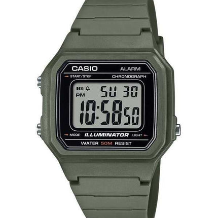 Orologio da uomo Casio Youth Digital Resin Strap Quartz W-217H-3AV