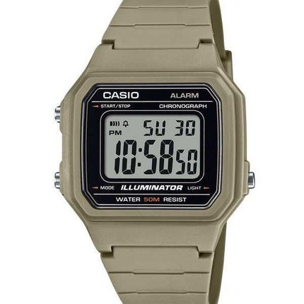 Orologio da uomo Casio Youth con cinturino in resina digitale al quarzo W-217H-5AV