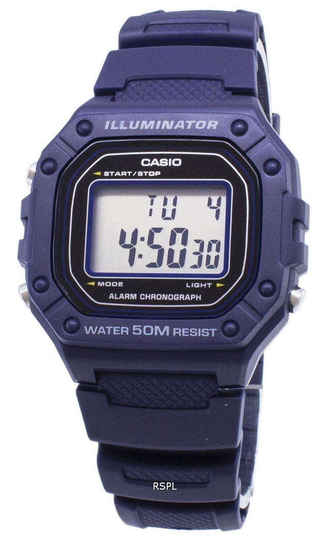 Orologio da uomo Casio Youth W-218H-2AV W218H-2AV digitale da uomo