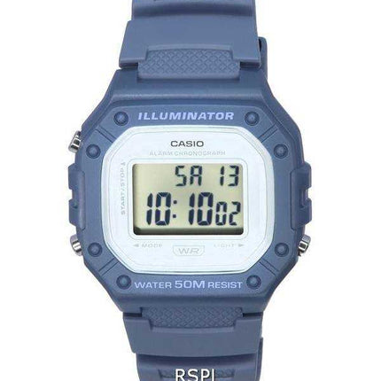 Orologio Casio Youth digitale quadrante grigio quarzo W-218HC-2A W218HC-2 unisex