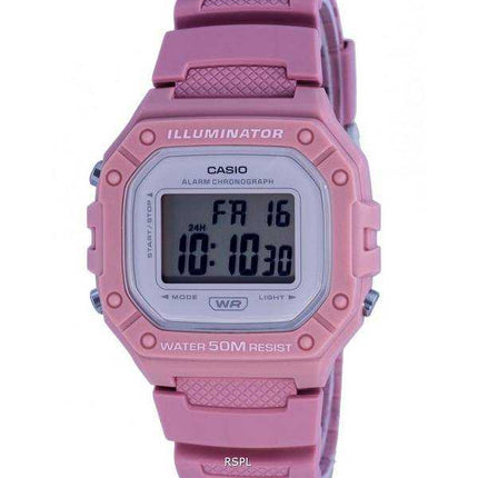 Orologio Casio Youth digitale al quarzo in resina W-218HC-4A W218HC-4 da donna