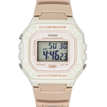 Orologio Casio POP Digital con cinturino in resina al quarzo W-218HC-4A2V unisex