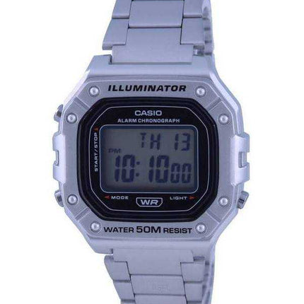 Orologio da uomo Casio Youth Digital in acciaio inossidabile al quarzo W-218HD-1A