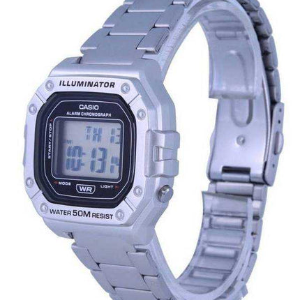 Orologio da uomo Casio Youth Digital in acciaio inossidabile al quarzo W-218HD-1A