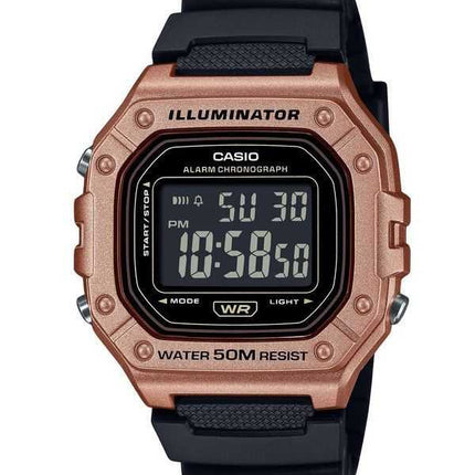 Orologio da uomo Casio Standard Digital Resin Strap Quartz W-218HM-5BV